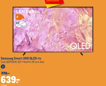 Makro Samsung Smart UHD QLED-tv aanbieding