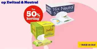Bol.com Zwitsal & Neutral aanbieding