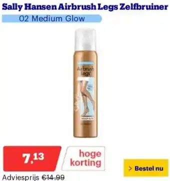 Bol.com Sally Hansen Airbrush Legs Zelfbruiner aanbieding