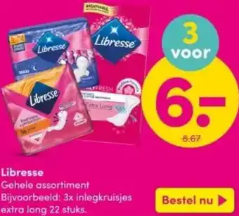 DA Libresse aanbieding