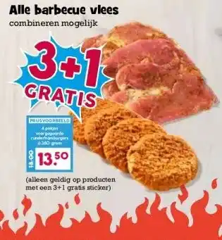 Boon`s Markt Alle barbecue vlees aanbieding
