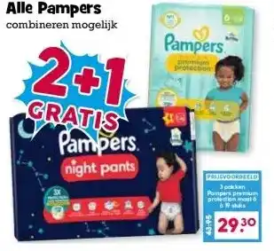 Boon`s Markt Alle Pampers combineren mogelijk aanbieding