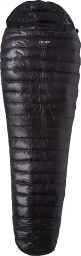 Bol.com LOWLAND OUTDOOR Donzen slaapzak - Ultra compact mummy - 215 x 75 cm - 430 gr +8°C - Nylon - Rits links aanbieding