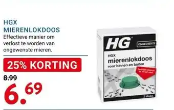 Kluswijs HGX MIERENLOKDOOS aanbieding