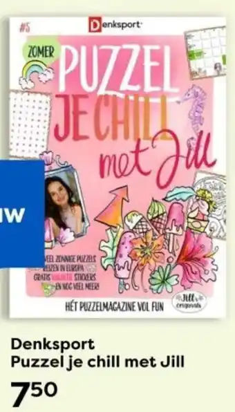 The Read Shop Denksport Puzzel je chill met Jill aanbieding