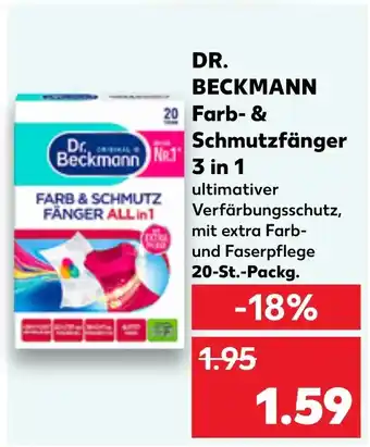 Kaufland DE DR. BECKMANN Farb- & Schmutzfänger 3 in 1 aanbieding