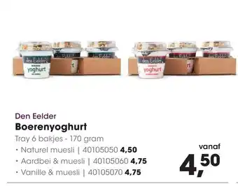 HANOS Den Eelder Boerenyoghurt aanbieding