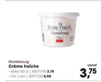 HANOS Montebourg Crème fraîche aanbieding