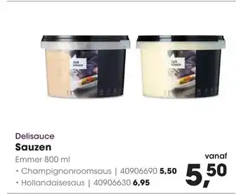 HANOS Delisauce Sauzen aanbieding