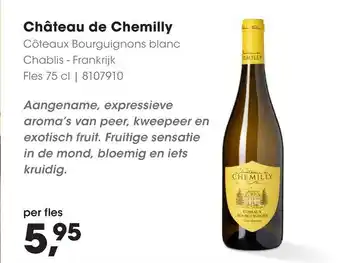 HANOS Château de Chemilly aanbieding