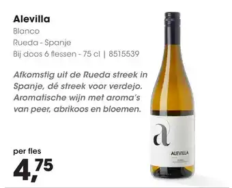 HANOS Alevilla aanbieding