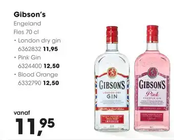 HANOS Gibson's aanbieding