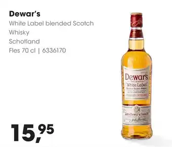 HANOS Dewar's aanbieding