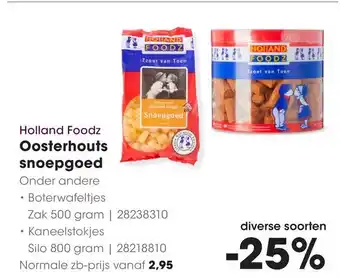 HANOS Holland Foodz Oosterhouts snoepgoed aanbieding