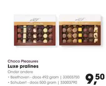 HANOS Choco Pleasures Luxe pralines aanbieding