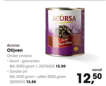 HANOS Acorsa Olijven aanbieding