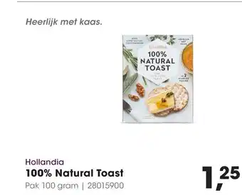 HANOS Hollandia 100% Natural Toast aanbieding