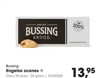 HANOS Bussing Engelse scones aanbieding