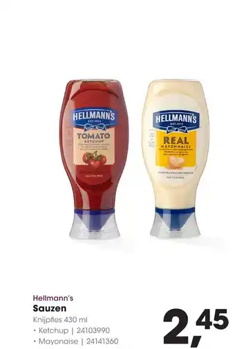 HANOS Hellmann's Sauzen aanbieding