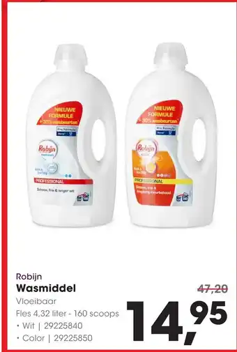 HANOS Robijn Wasmiddel aanbieding