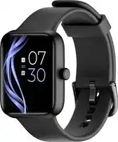 Bol.com Lunis Smartwatch Dames & Heren Zwart - Apple & Android - Touchscreen aanbieding