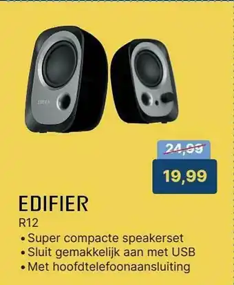 Levix Computershop Edifier R12 Super Compacte Speakerset aanbieding