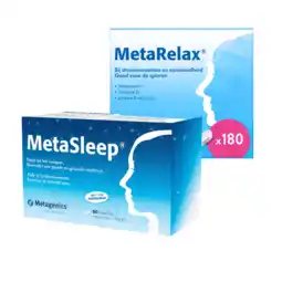 De Online Drogist Metagenics Metasleep & MetaRelax Tabletten Combi aanbieding