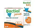 De Online Drogist Metagenics Bactiol Baby Druppels & Bactiol Junior Kauwtabletten Combi aanbieding