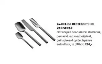 Nijhof 24-Delige Bestekset Heii Van Serax aanbieding