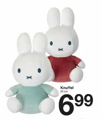 Zeeman Knuffel 25cm aanbieding