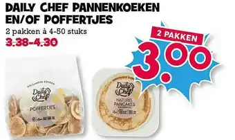 Boon`s Markt Daily Chef Pannenkoeken En-Of Poffertjes aanbieding