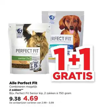 PLUS Alle Perfect Fit 1+1 Gratis 750 gram aanbieding