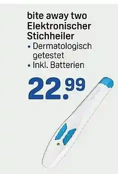 Rossmann DE bite away two Elektronischer Stichheiler aanbieding