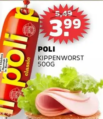 Sahan Supermarkten POLI KIPPENWORST aanbieding