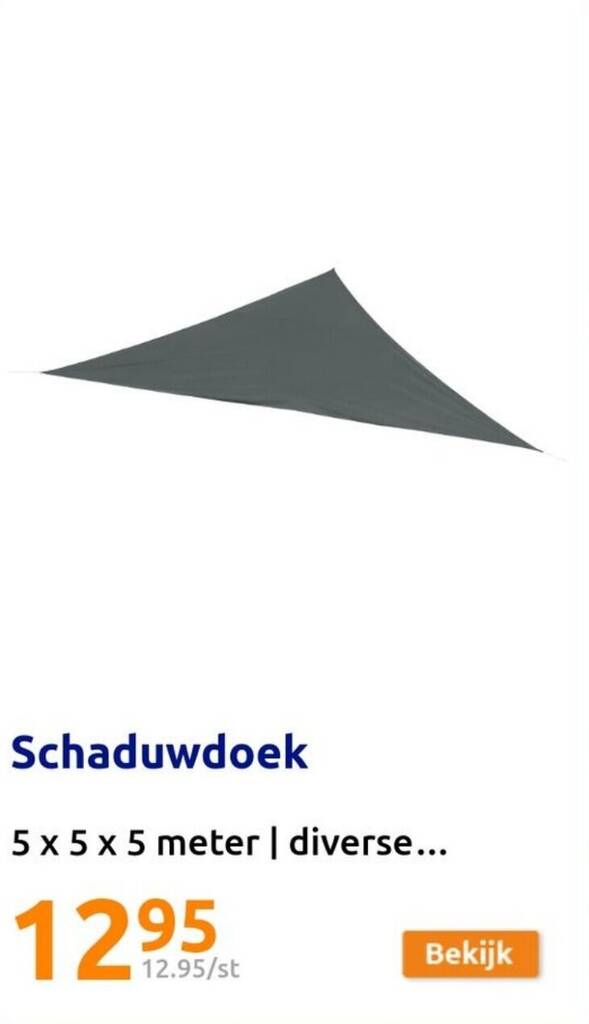 schaduw doek action