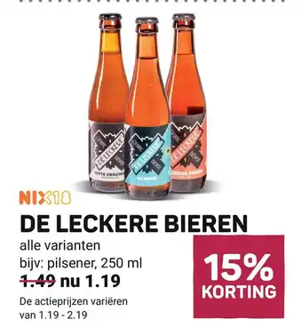 Ekoplaza DE LECKERE BIEREN aanbieding