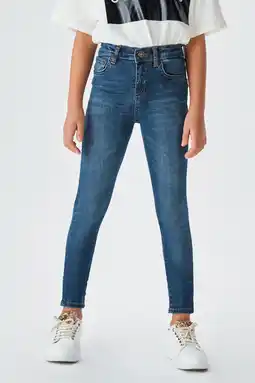 Wehkamp LTB high waist super skinny jeans Sophia marlin blue wash aanbieding