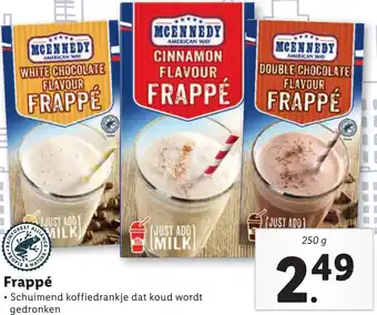 Lidl MCENNEDY Frappé 250g aanbieding