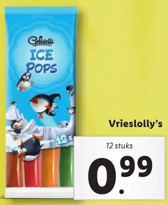 Lidl Vrieslolly's aanbieding