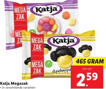 Lidl Katja Megazak 465g aanbieding