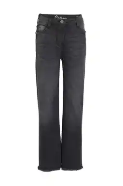 Wehkamp Retour Jeans high waist wide leg jeans Missour black denim aanbieding
