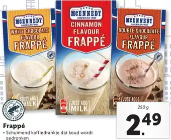 Lidl Frappé 250g aanbieding