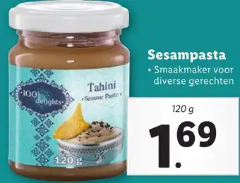 Lidl Sesampaste 120g aanbieding