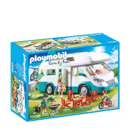 Wehkamp Playmobil Family Fun camper met familie aanbieding