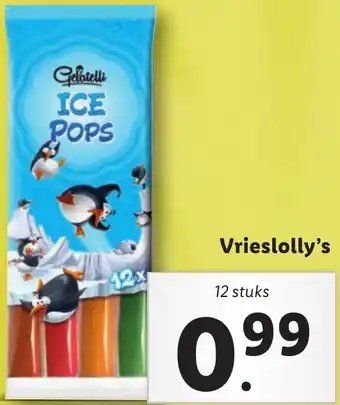 Lidl Vrieslolly's aanbieding