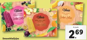 Lidl Smoothieijsjes aanbieding