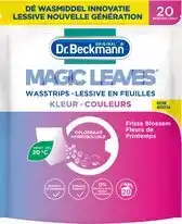 De Online Drogist Beckmann Magic Leaves Wasstrips Kleur 20ST aanbieding