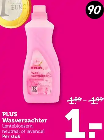 Coop PLUS Wasverzachter aanbieding