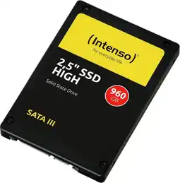 Bol.com (Intenso) 2.5inch SSD SATA III HIGH - Interne SSD - 2.5inch - SATA III - 960GB (3813460) aanbieding