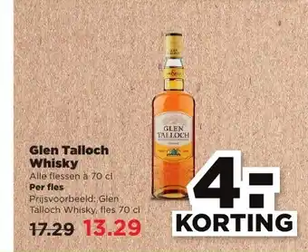 PLUS Glen Talloch Whisky aanbieding